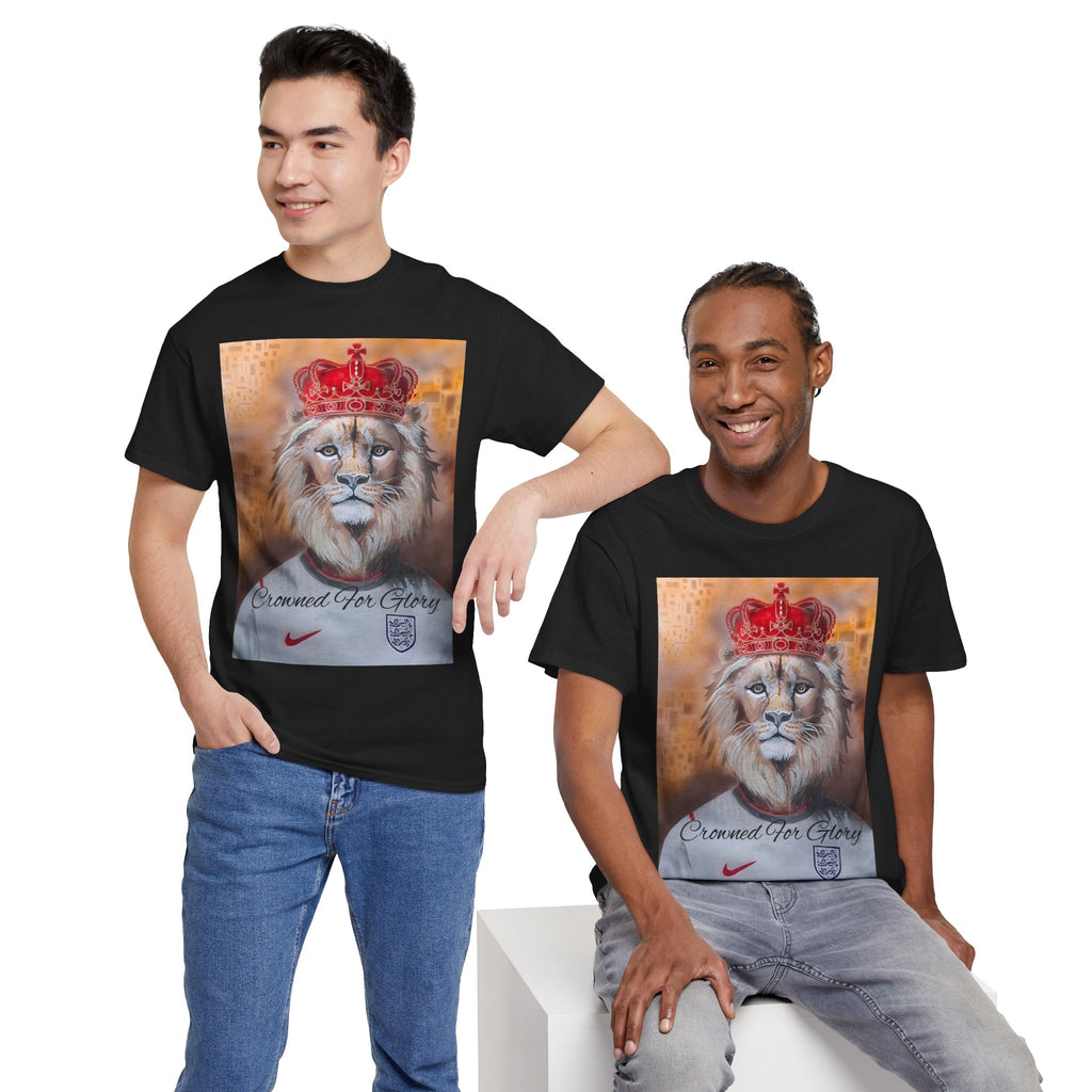 "Crowned For Glory" -  Lion King Crown TeeGraphic T-Shirt