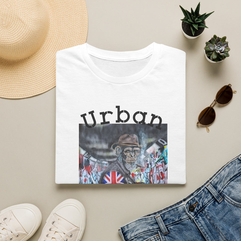 Urban Royalty T‑Shirt — Graffiti Monkey Street Art Tee