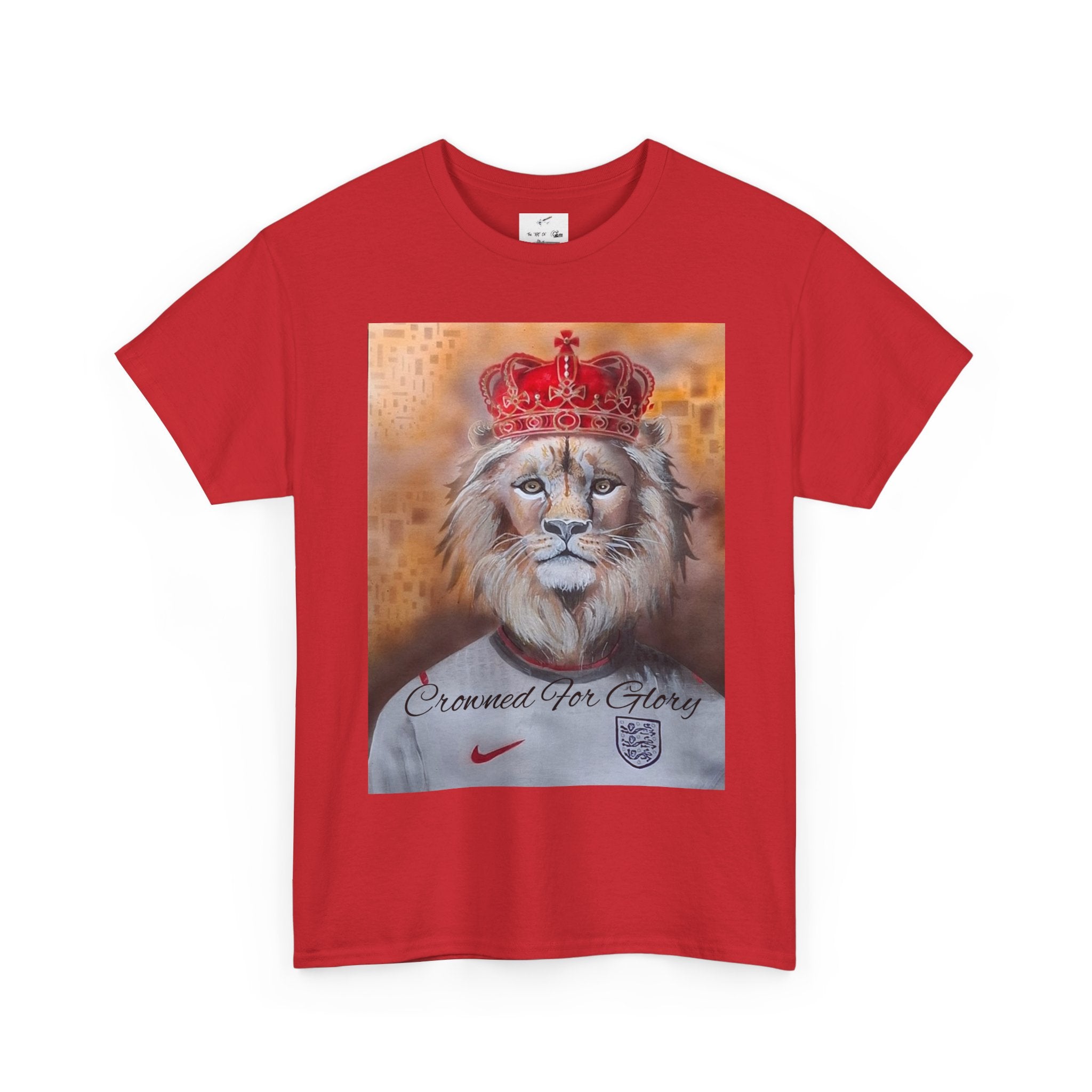 "Crowned For Glory" -  Lion King Crown TeeGraphic T-Shirt