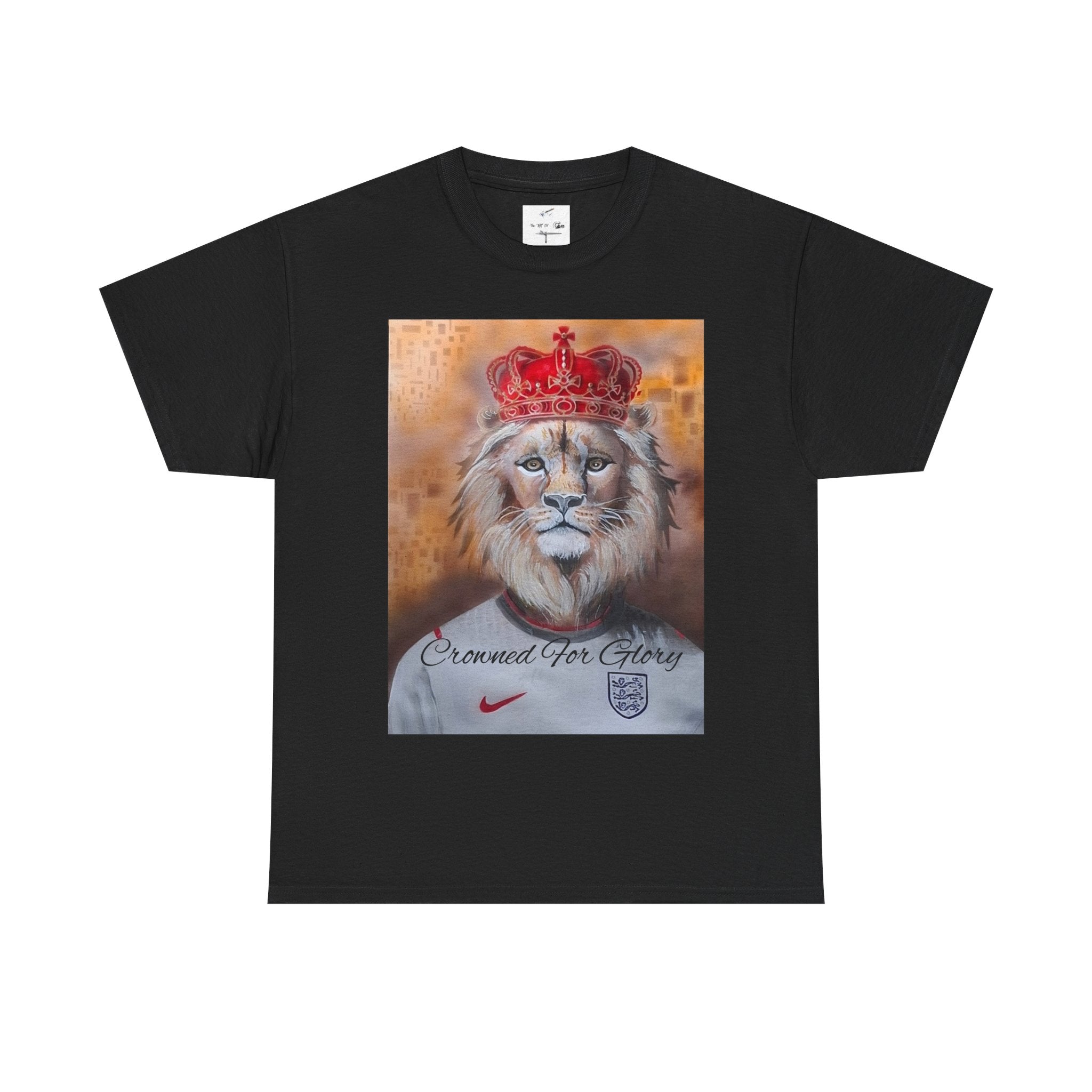 "Crowned For Glory" -  Lion King Crown TeeGraphic T-Shirt