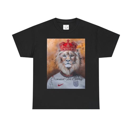 "Crowned For Glory" -  Lion King Crown TeeGraphic T-Shirt