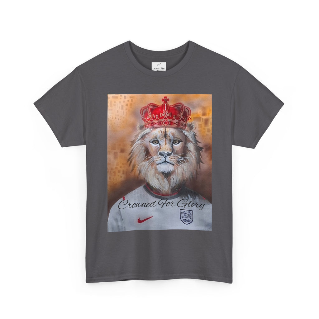 "Crowned For Glory" -  Lion King Crown TeeGraphic T-Shirt