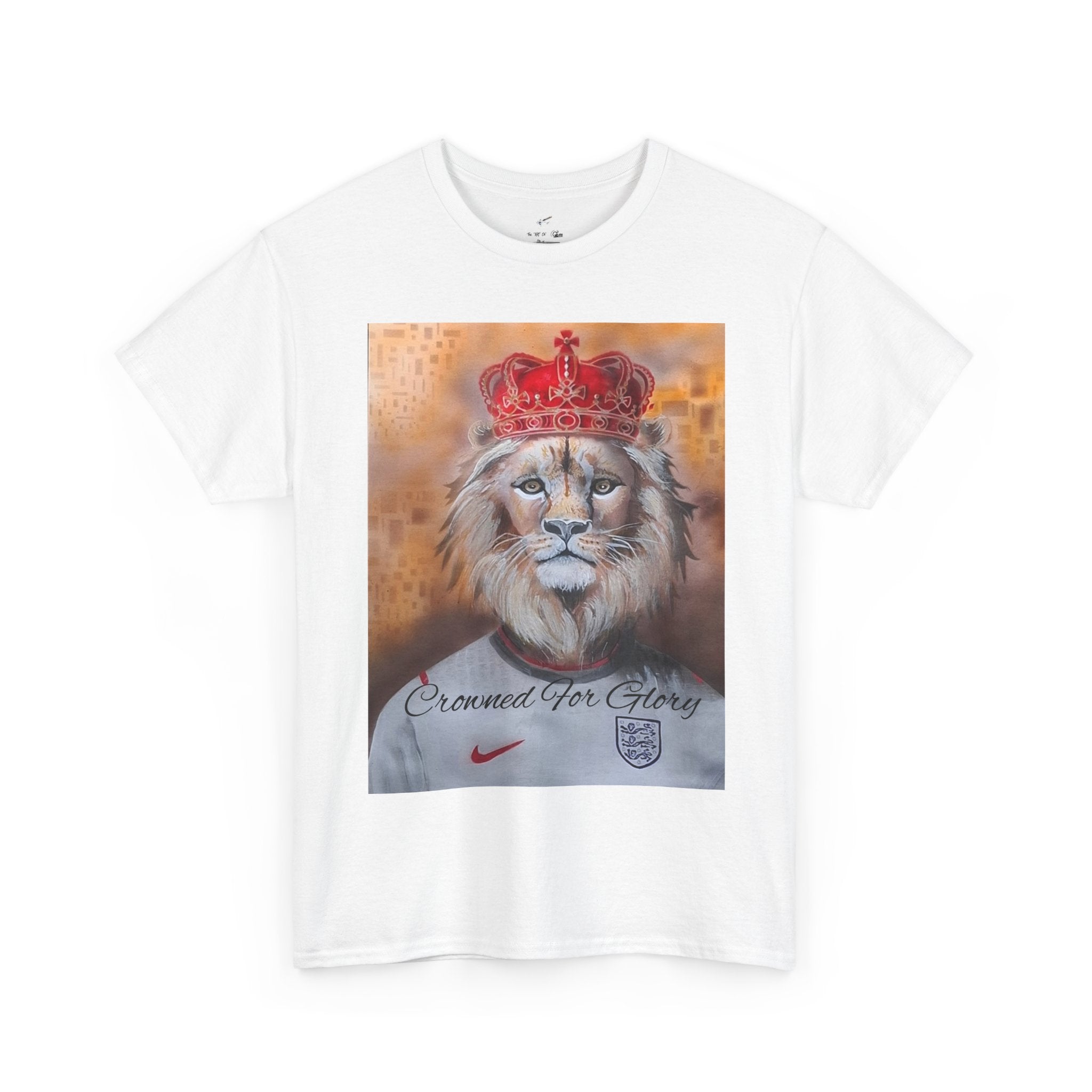 "Crowned For Glory" -  Lion King Crown TeeGraphic T-Shirt