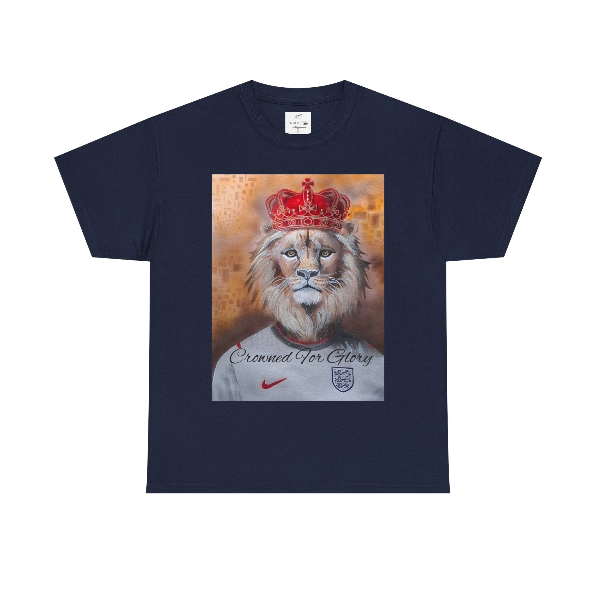 "Crowned For Glory" -  Lion King Crown TeeGraphic T-Shirt