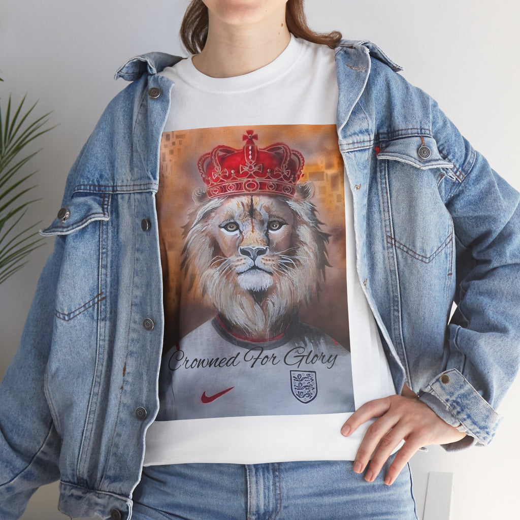 "Crowned For Glory" -  Lion King Crown TeeGraphic T-Shirt